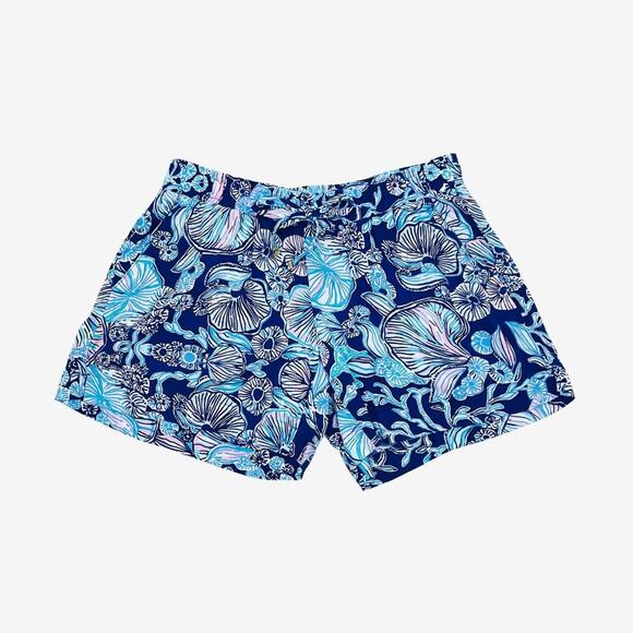 Lilly Pulitzer Katia Short Size XXS Lapis Lazuli Preppy Coastal Beachy Summer - Picture 1 of 10